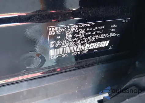 2021 Toyota Rav4 Hybrid Xle from USA, damaged, VIN JTMRWRFV5MD127435